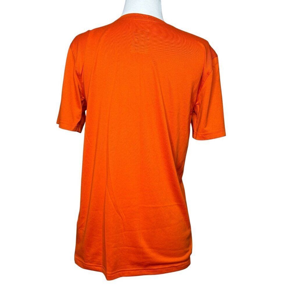 Nike Dri-Fit Orange Tee Short Sleeve Size Small - Picture 3 of 6